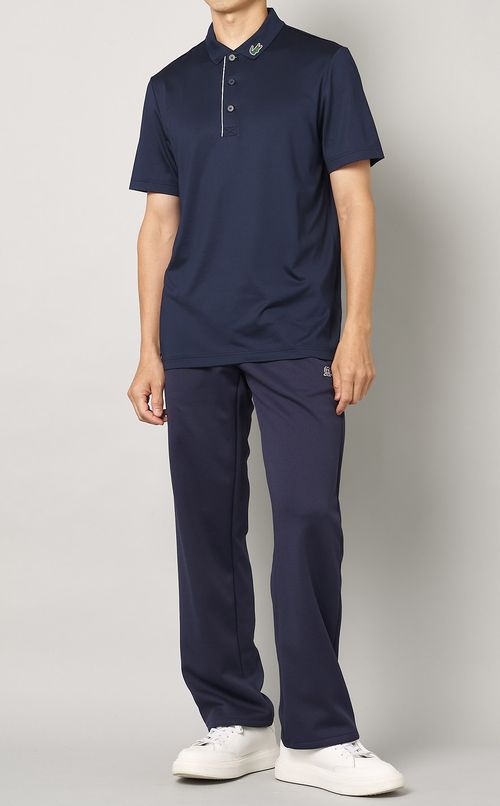 ラペルモチーフポロシャツ