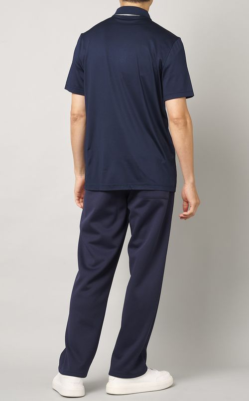 ラペルモチーフポロシャツ