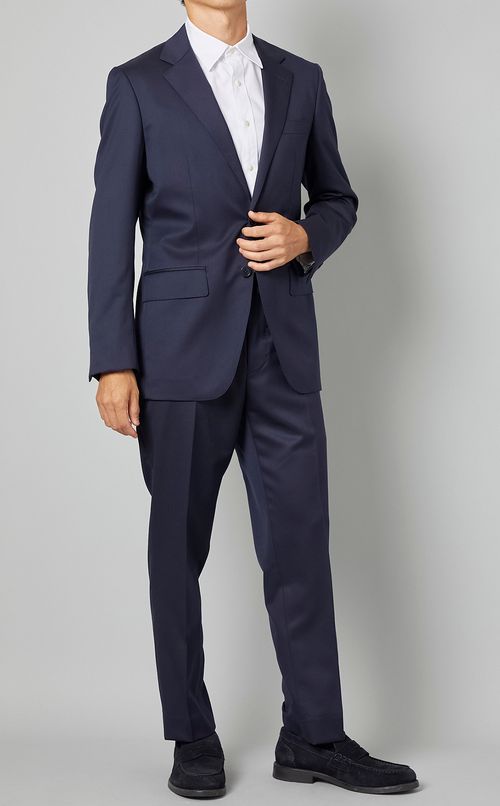 ウールソリッドシングル2Bジャケット