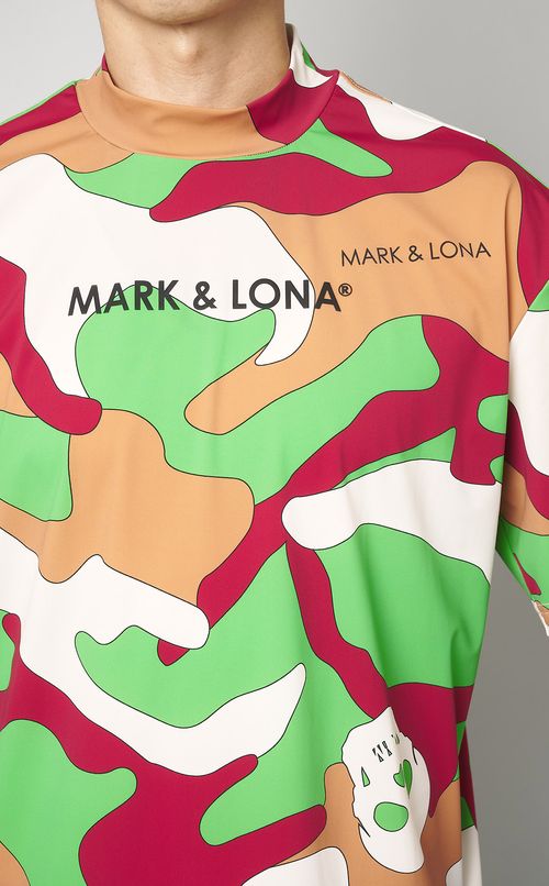 【手洗い可】モックネックTシャツ