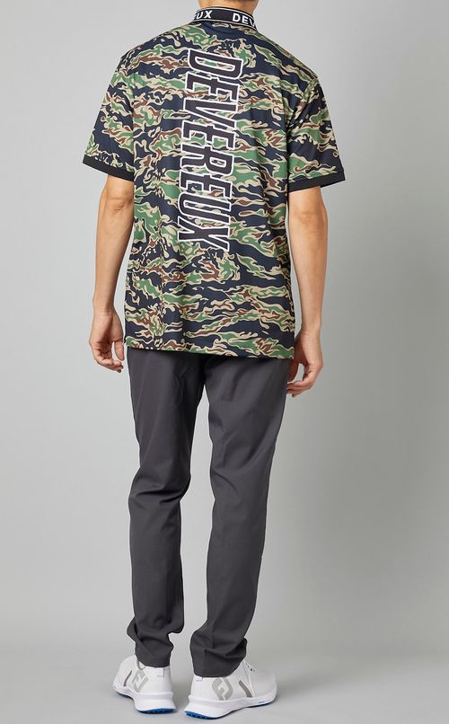 【手洗い可】カモフラージュポロシャツ