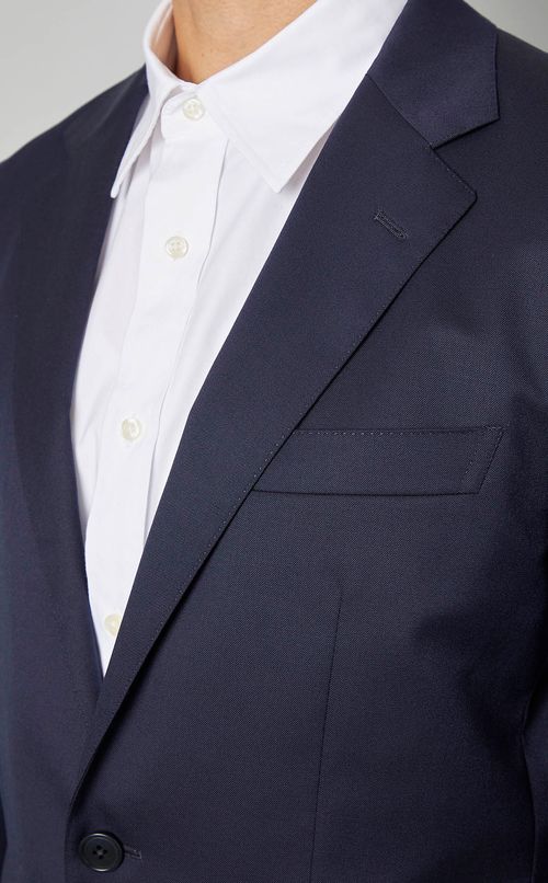 ウールソリッドシングル2Bジャケット