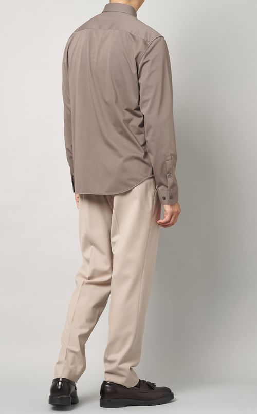 ストラクチャーニットシャツ