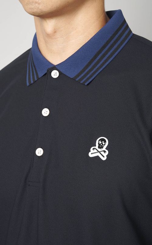 【手洗い可】ワンポイントロゴポロシャツ