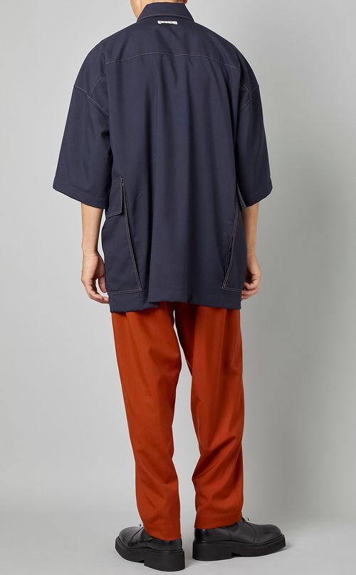 デザインポケットシャツ