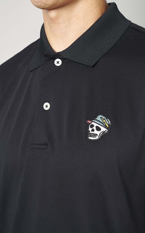 【手洗い可】ワンポイントポロツャツ