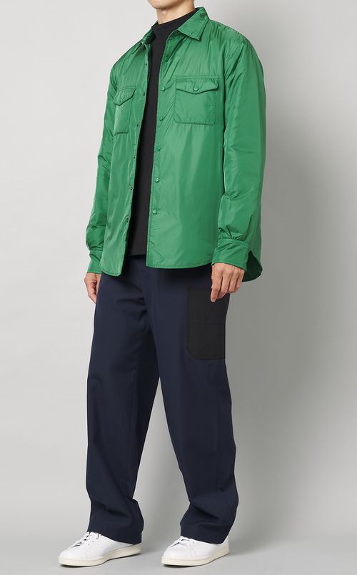 ナイロンパデッドシャツ