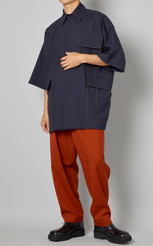 デザインポケットシャツ