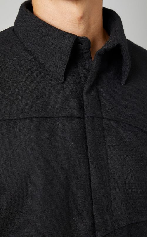 ウールコットンインサレーションブルゾン