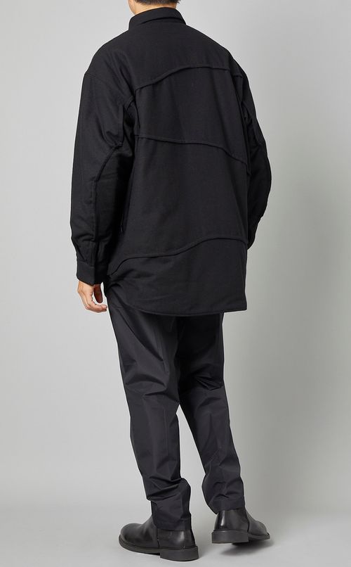 ウールコットンインサレーションブルゾン