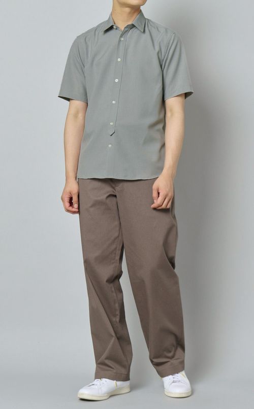 ショートスリーブレギュラーカラーシャツ