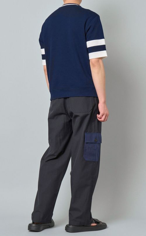 バイカラーカノコTシャツ