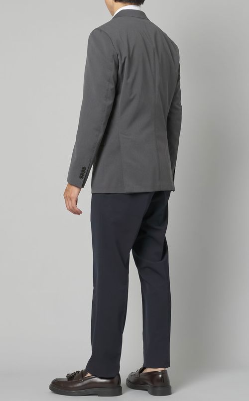 メランジストレッチツイルジャケット