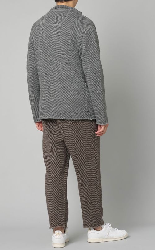 ニットテーラードジャケット