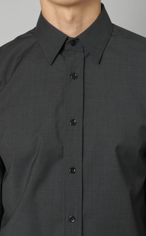 ウールボタンダウンシャツ