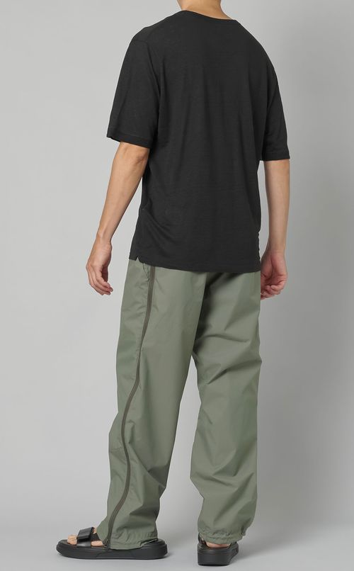 クルーネックニットT