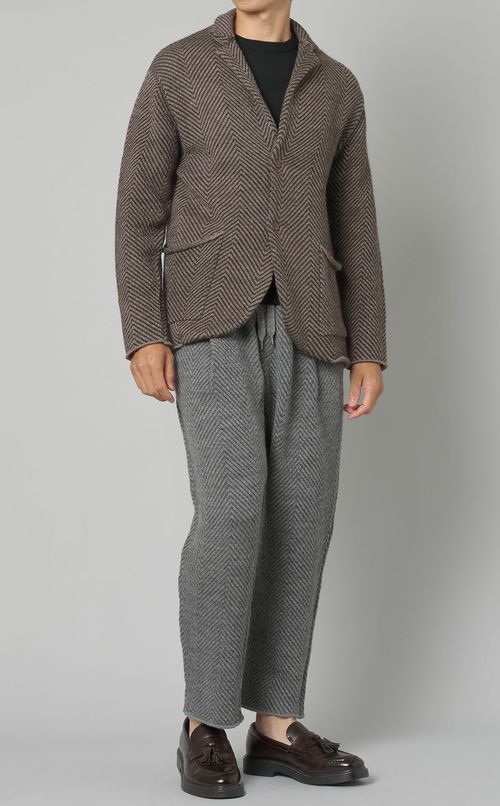 ニットイージーパンツ