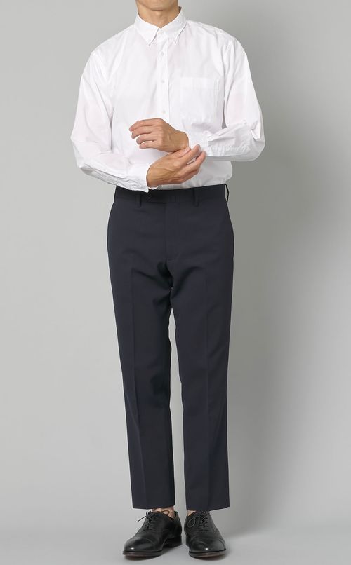 メランジツイルストレッチパンツ