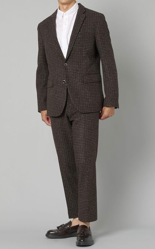 ハウンドトゥースジャケット