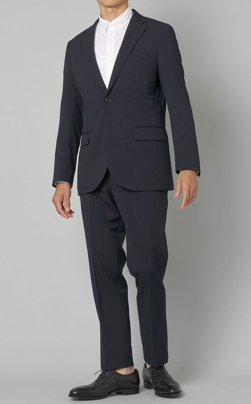 メランジツイルストレッチパンツ