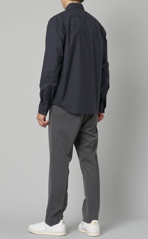 ウールボタンダウンシャツ