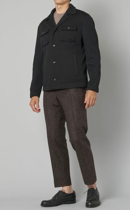 カットメッシュブルゾン