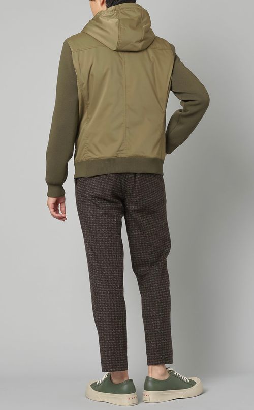 ポリツイルコンビブルゾン