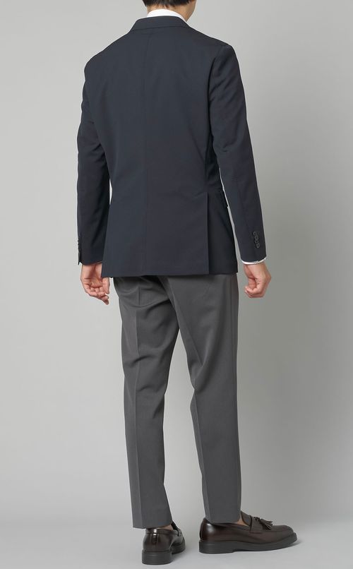 メランジツイルストレッチジャケット