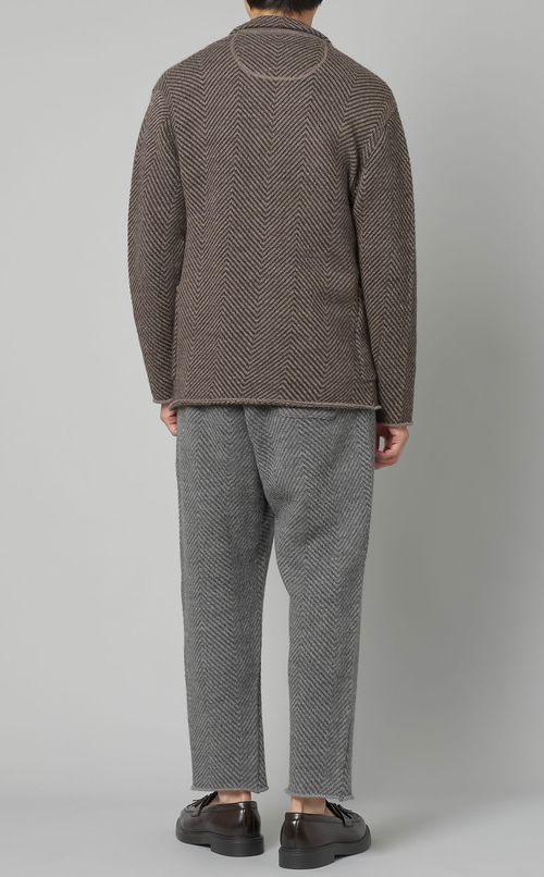 ニットテーラードジャケット