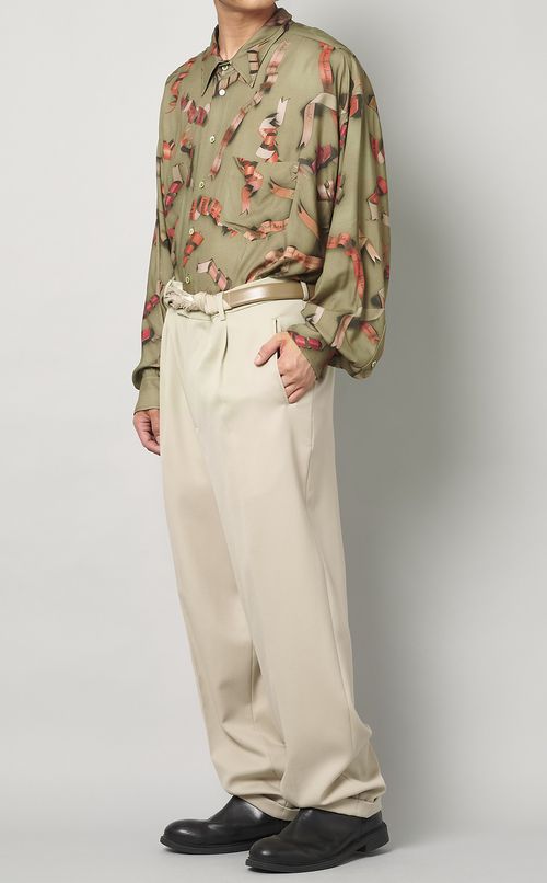 ベルト付パンツ