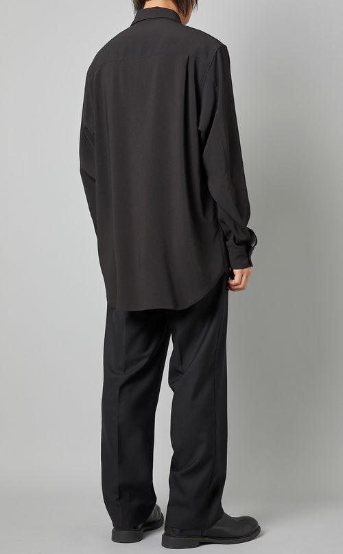 プラントプリントレギュラーシャツ