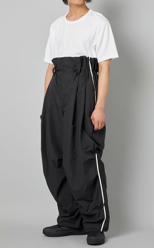 ウエストギャザーワイドパンツ