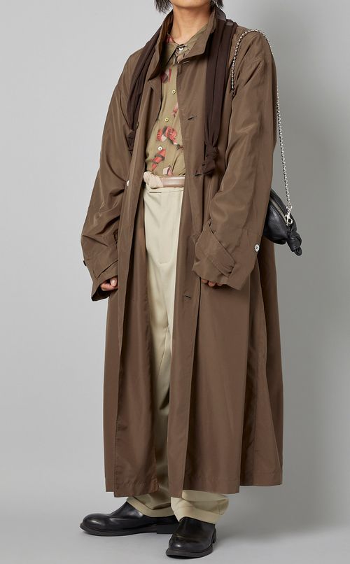 リボンプリントシャツ