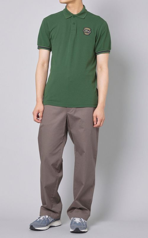 【手洗い可】エンブレムポロ