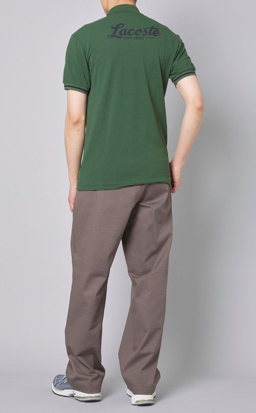 【手洗い可】エンブレムポロ