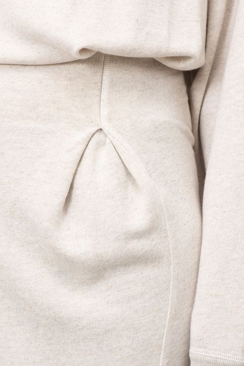 ドレープスウェットワンピース