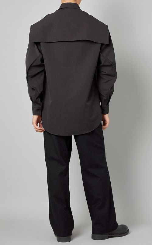 セーラーフードロングスリーブシャツ