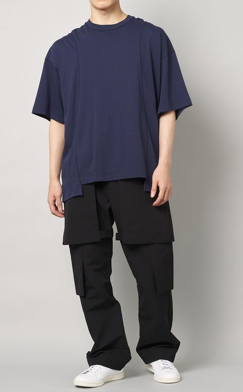 セーラーカラーショートスリーブTシャツ