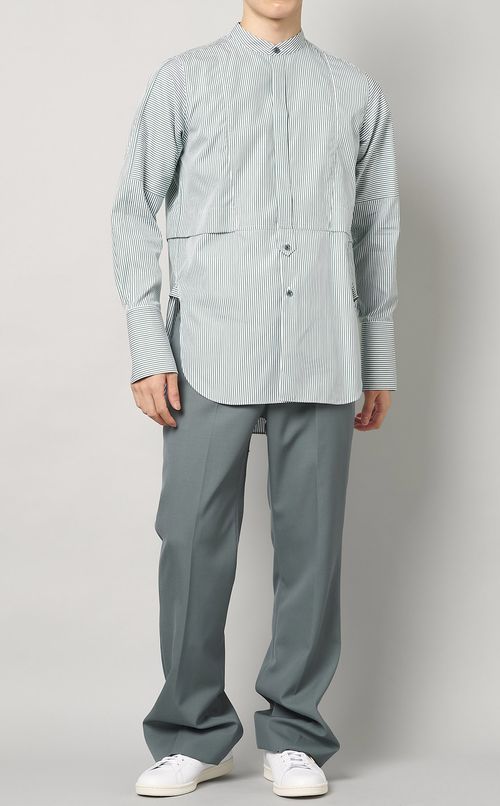 ギャバジンブーツカットパンツ