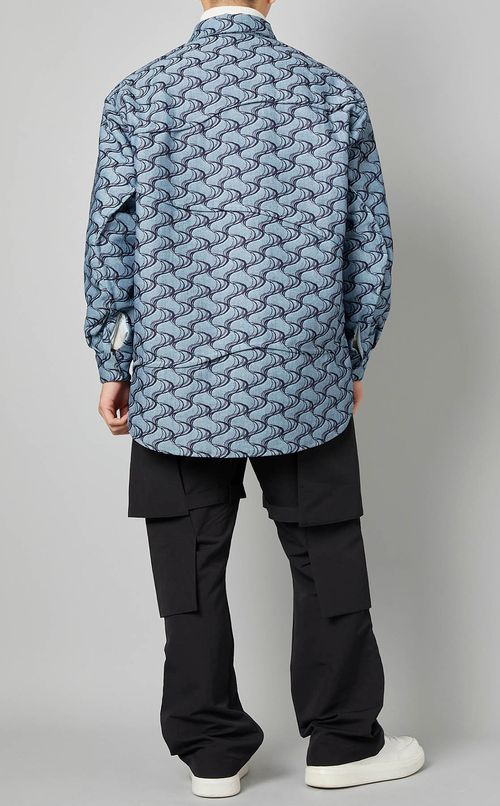 デニムインサレーションブルゾン