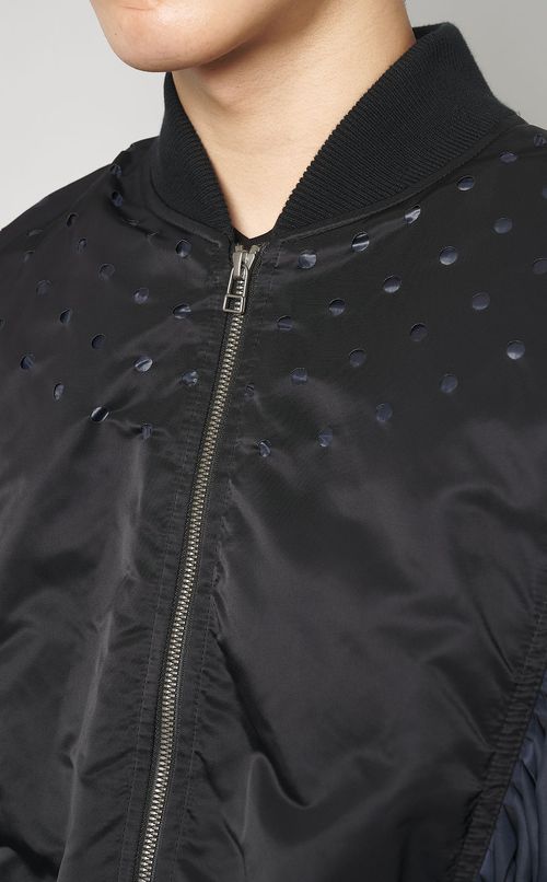 フリンジMA-1ブルゾン