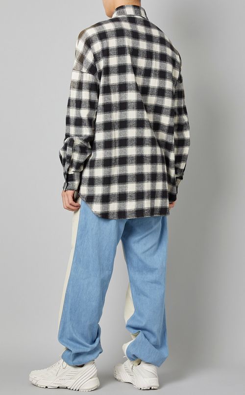 ブロックチェックシャツ