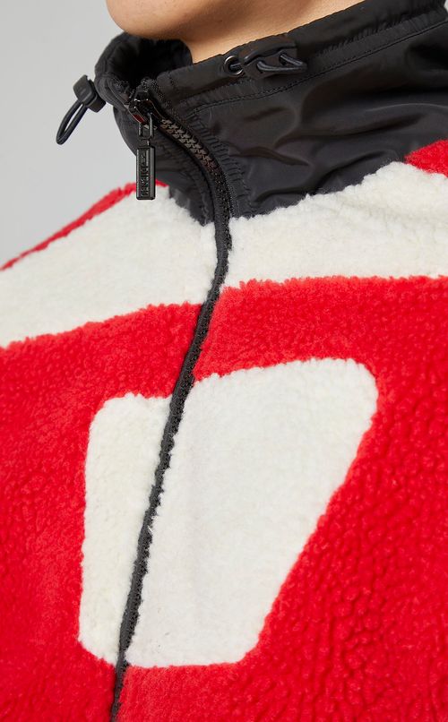 Dロゴポーラフリースジャケット