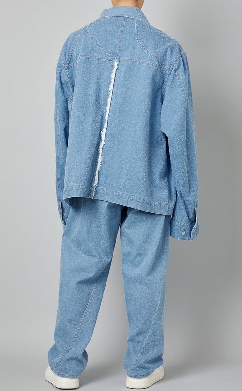 フロストデニムトラッカーブルゾン