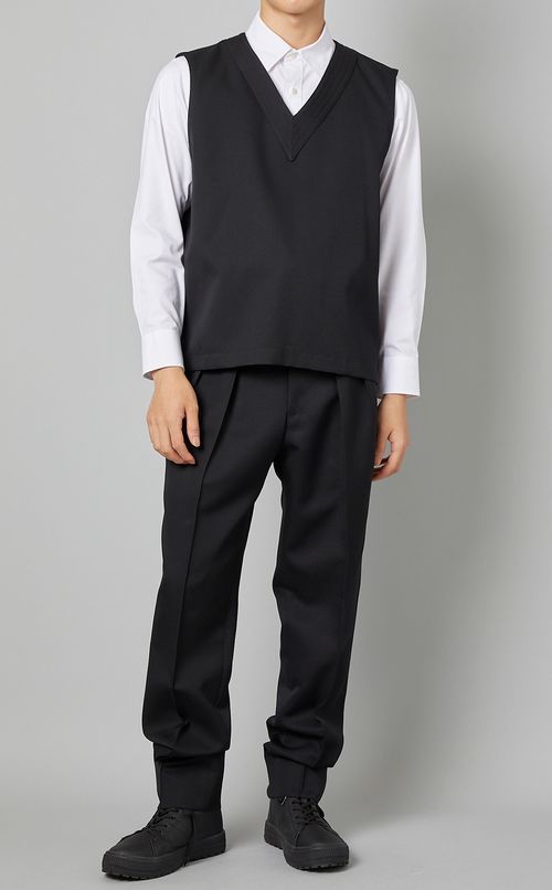 プルオーバーVネックベスト