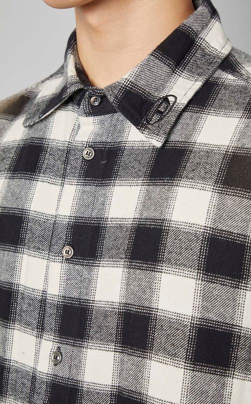 ブロックチェックシャツ