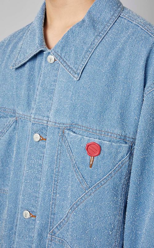 フロストデニムトラッカーブルゾン