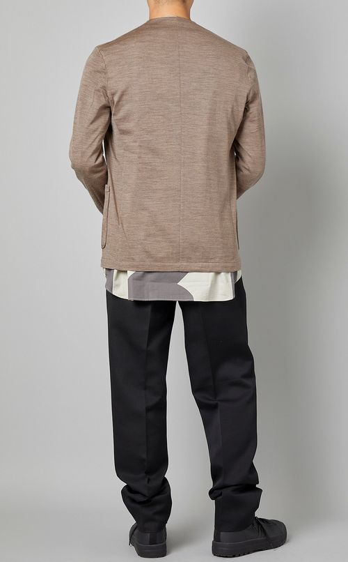 ウールイージージャケット