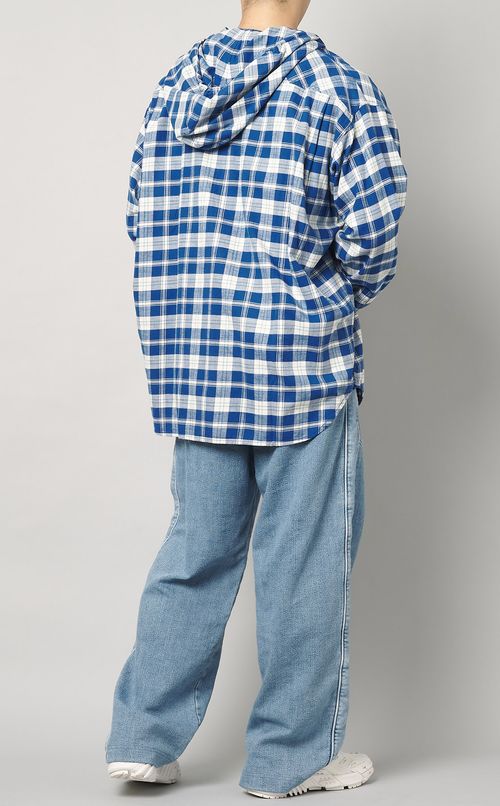 ジャージデニムトラックパンツ