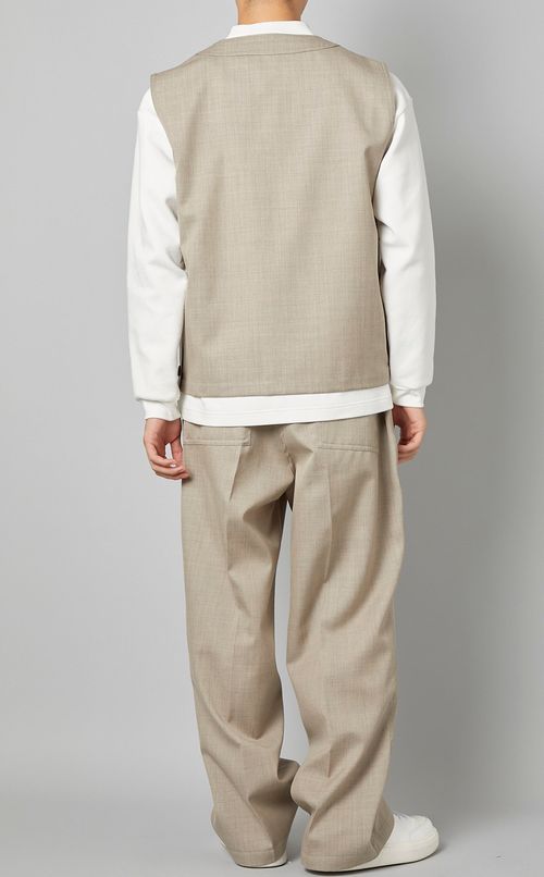 プルオーバーVネックベスト